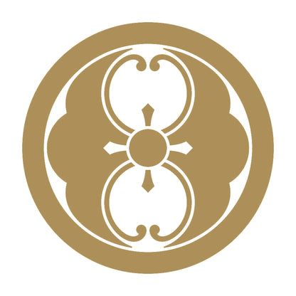 丸に花蕨紋 9