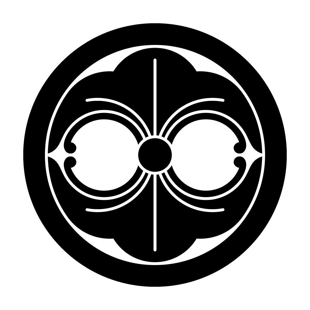 丸に変わり花蕨紋