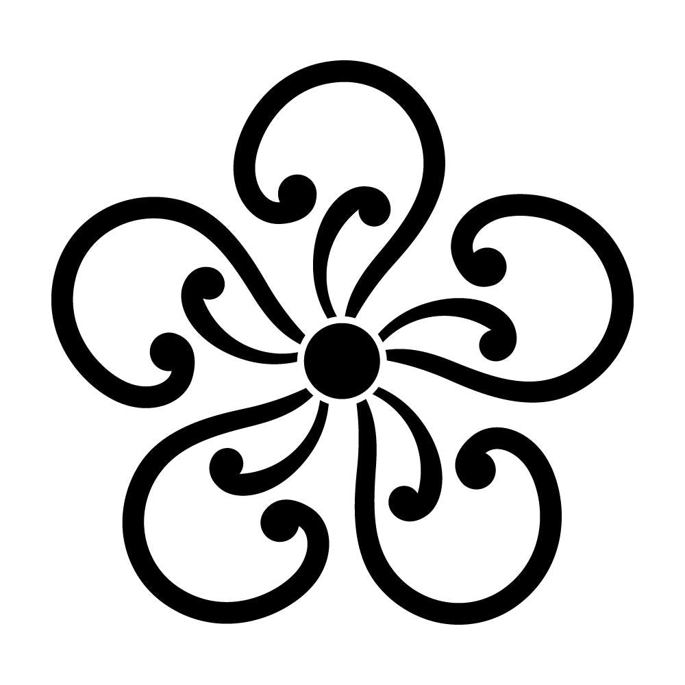 五つ蕨紋