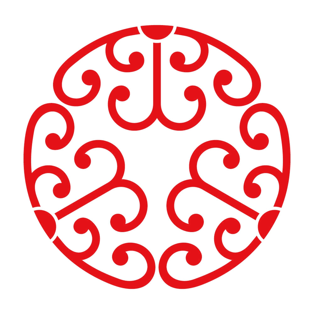 三つ割り蕨紋 8