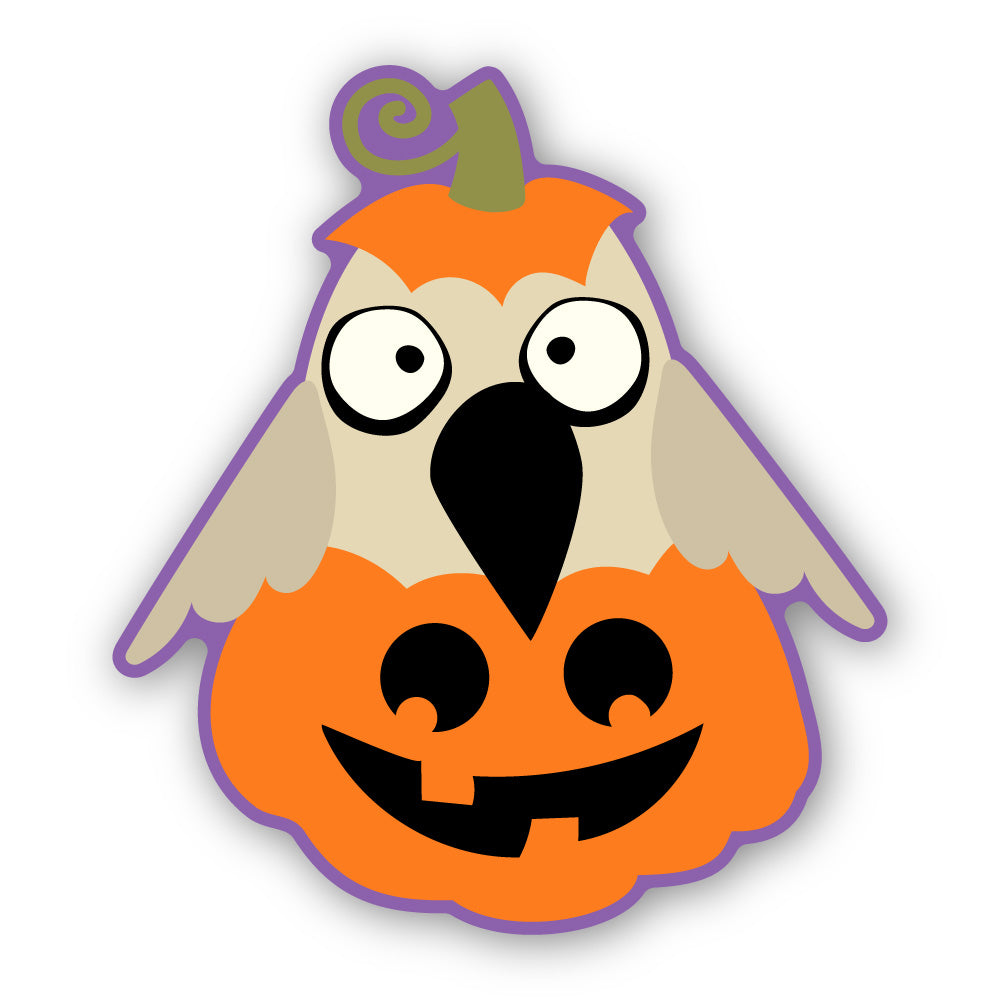 かぼちゃフクロウ ハロウィン