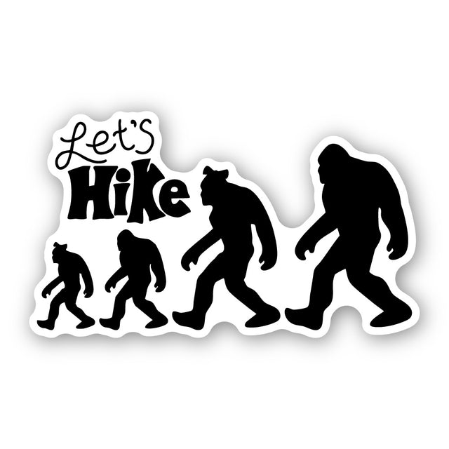 ビッグフット 進化シルエット Let’s Hike