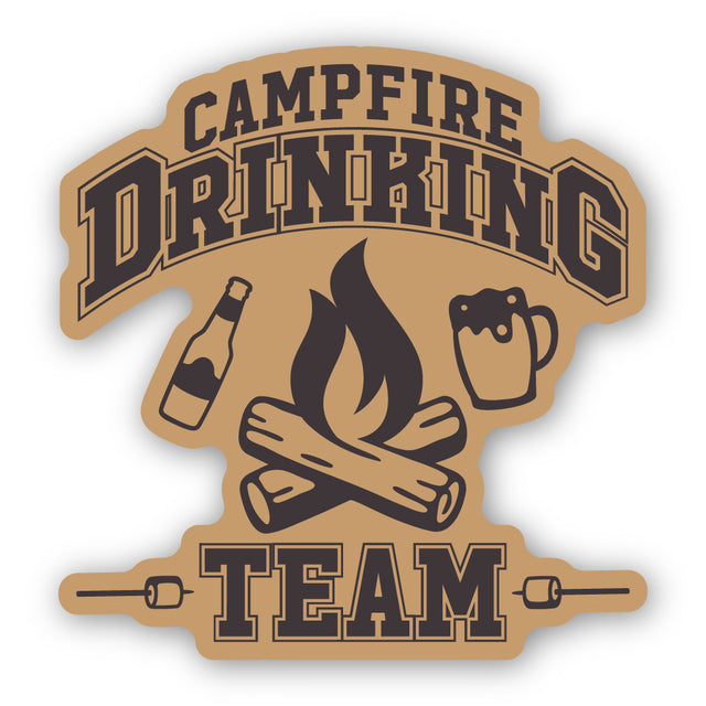 CAMPFIRE DRINKING TEAM