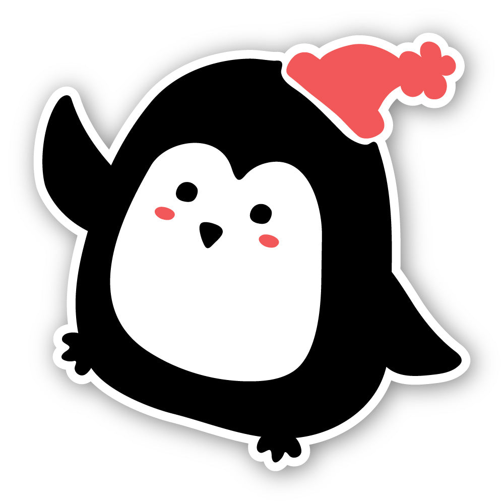 サンタ帽のゆるかわペンギン 2