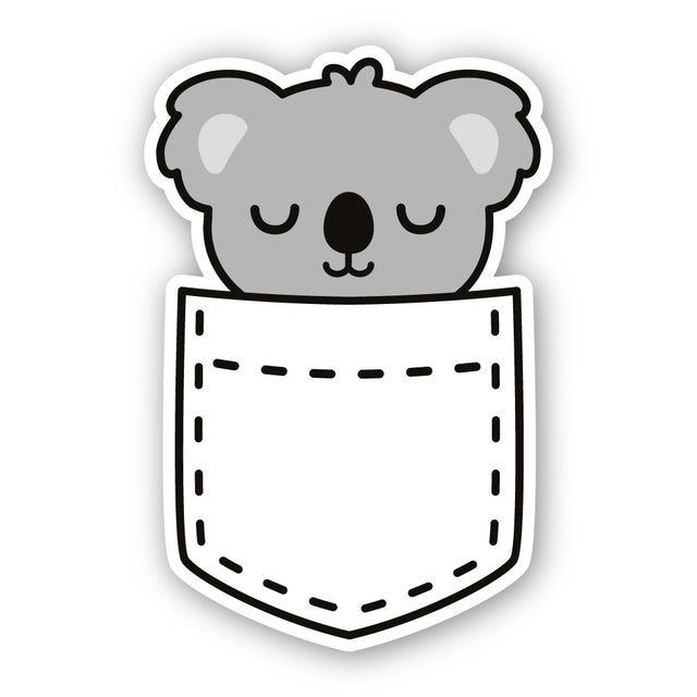 ポケットからひょっこりコアラ