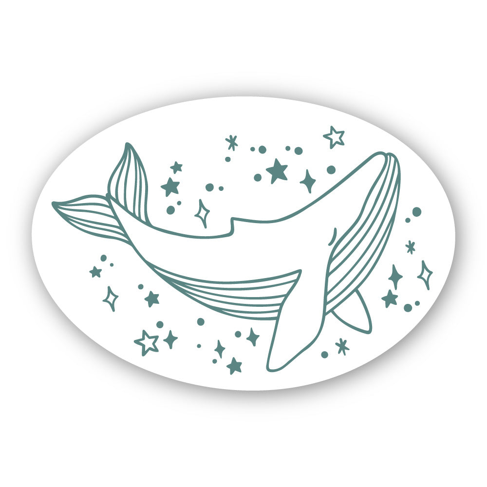 クジラと煌めく星々