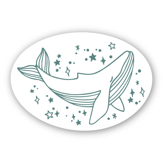 クジラと煌めく星々