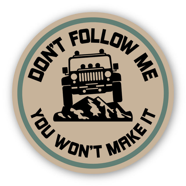 DONT FOLLOW ME 四駆車