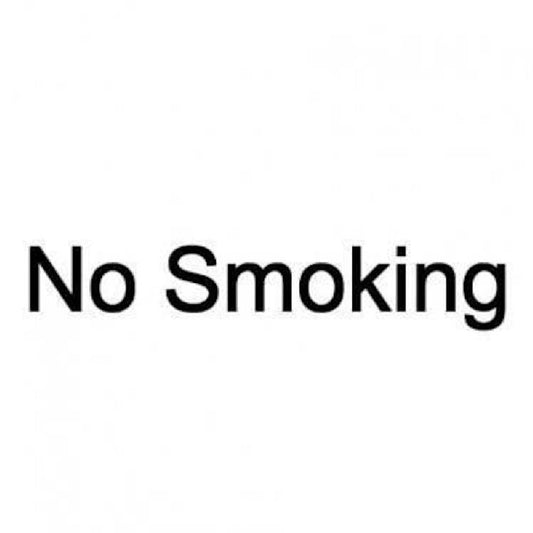 No Smoking