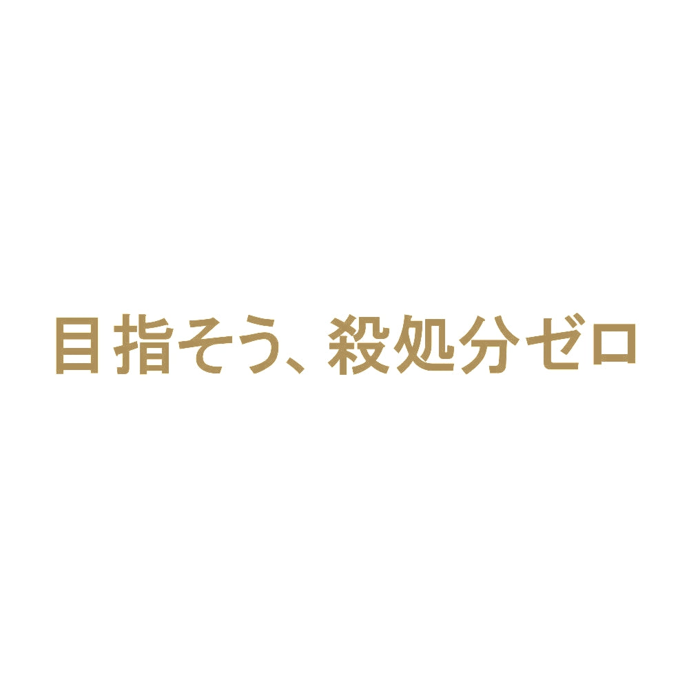 目指そう、殺処分ゼロ