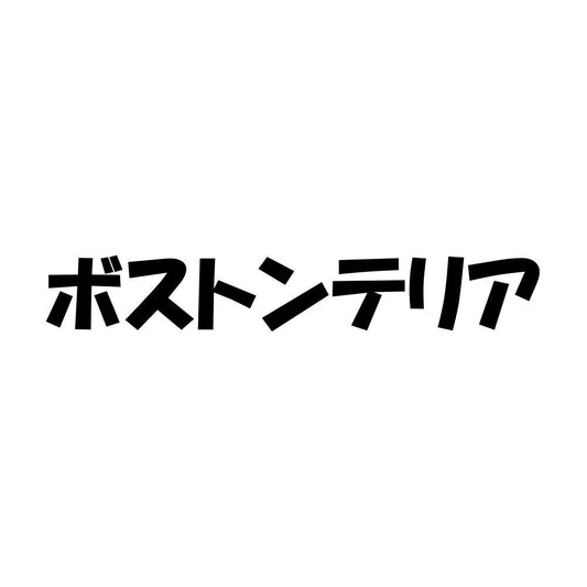 ボストンテリア