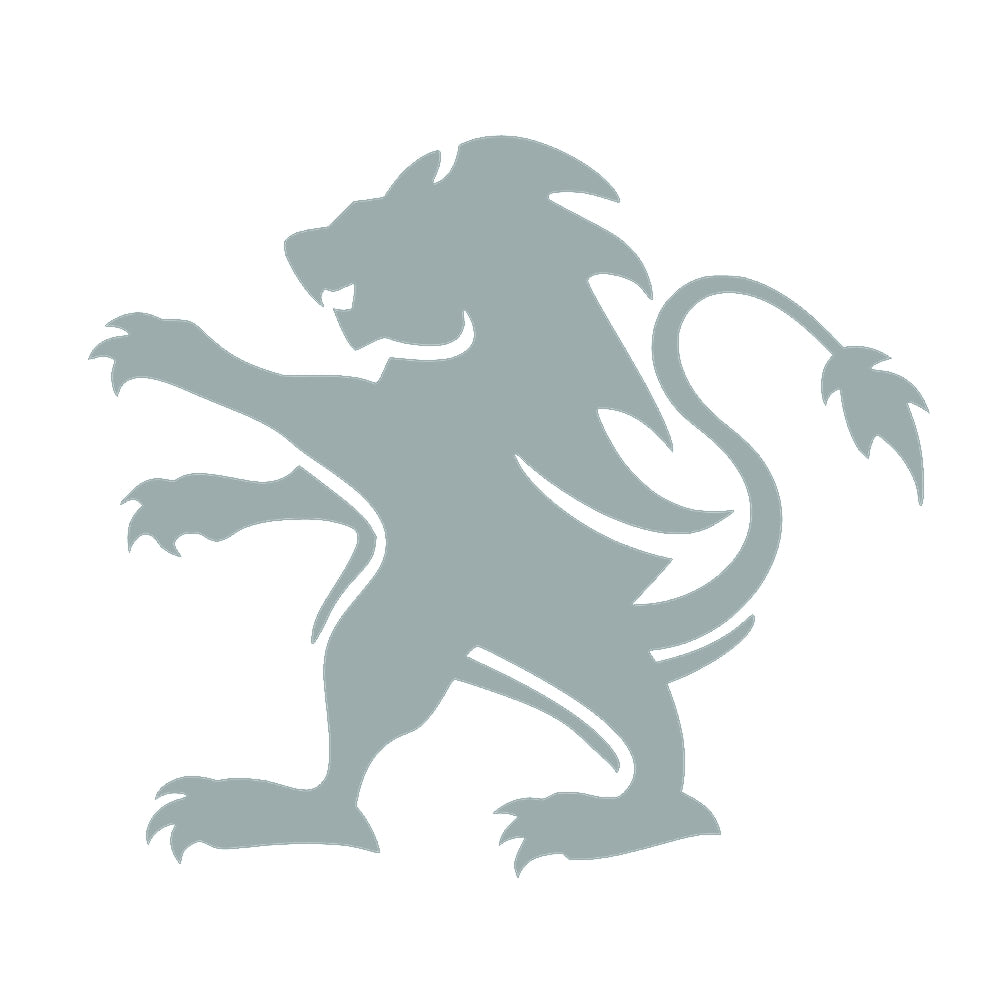 ぺた本舗】カッティングステッカー ライオンの紋章 左 サイズ選択可能